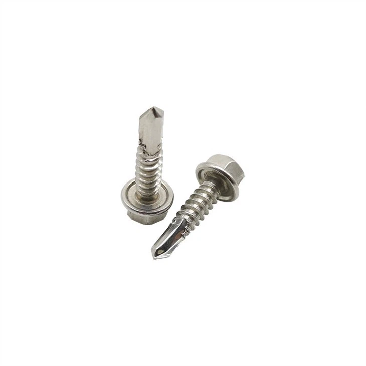 Hex flange drilling screws (2)